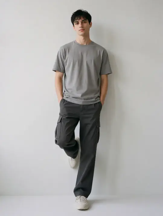 Ansh, an A Pose Studio AI model: Indian, 22, tall slim