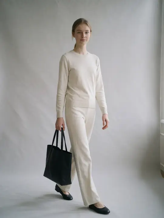 Freya, an A Pose Studio AI model: Scandinavian, early 20s, tall slim