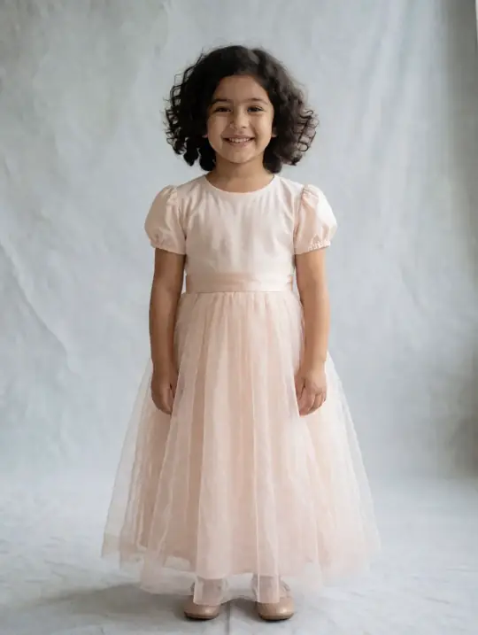 Pari, an A Pose Studio AI model: Indian girl, about 7