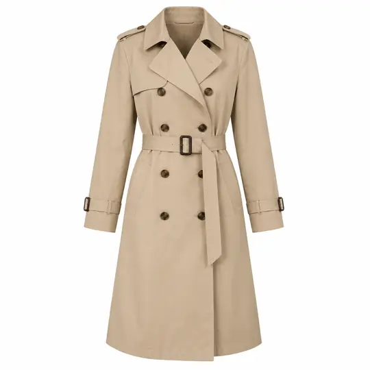 The product photo: trench coat